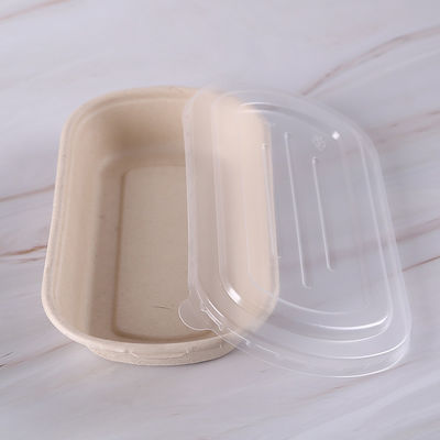 Het Vriendschappelijke Vrije Gluten van Straw Bento Oval Lunch Box Allergy van de Microwavabletarwe