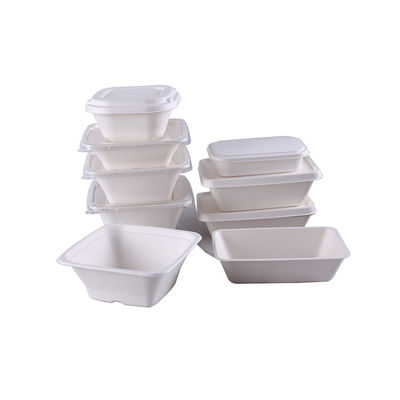 Lekvrije Biologisch afbreekbare Desechable om te gaan Containers met Deksel
