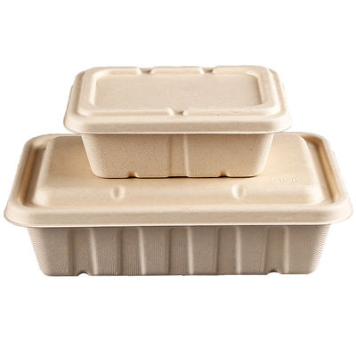 Het Suikerriet Beschikbare Containers van Desechablemicrowavable