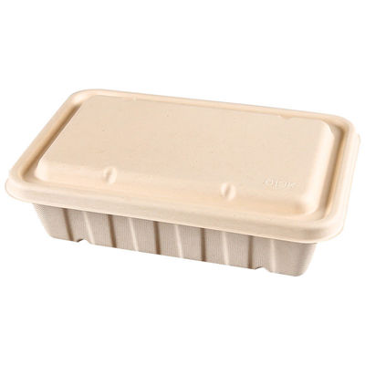 Het Suikerriet Beschikbare Containers van Desechablemicrowavable