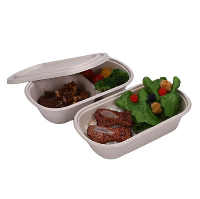 De vetvrije TUV Microwavable Containers van het Pulpvoedsel